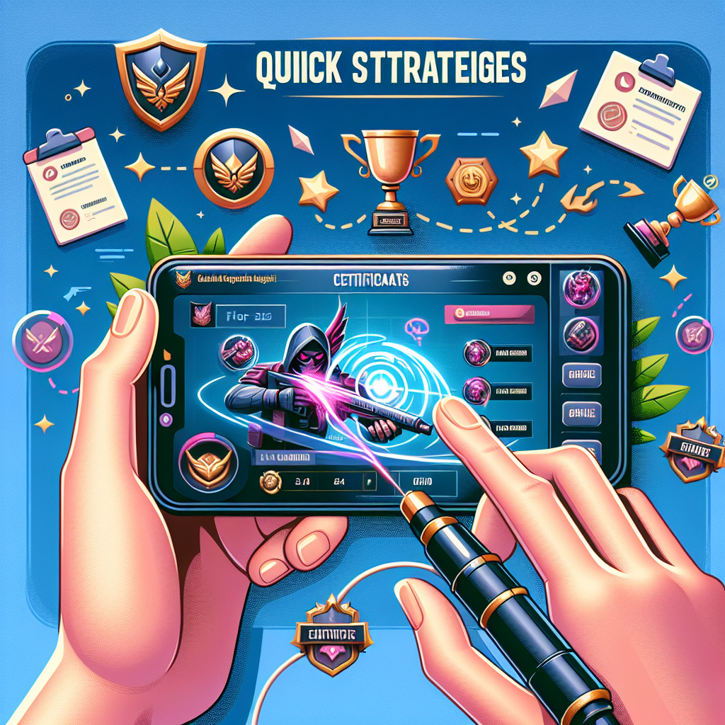 Strategi Cepat Mendapatkan Sertifikat Mobile Legend dan Manfaatnya bagi Pemain