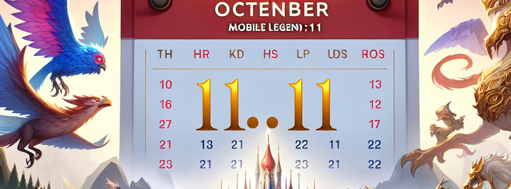Event 11.11 Mobile Legend 2024: What to Expect and When to Watch