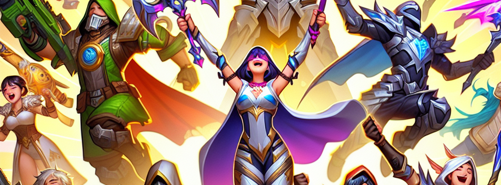 Mobile Legends Champions Celebrate Epic Victory