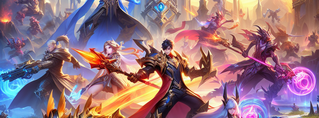 Epic Background Poster Designs for Mobile Legends Fans